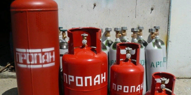 Хранение пропана и натурального природного газа