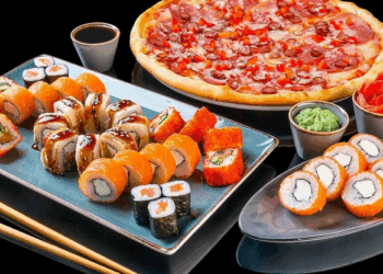 Суши и пицца в Воронеже — самые популярные иностранные блюда