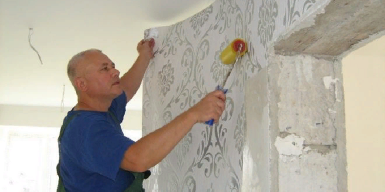 Правила наклейки обоев