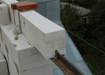 Газобетонные перемычки: назначение и монтаж