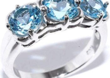 Достоинства серебряных колец с топазом и советы по выбору