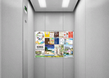 Реклама в лифтах: достоинства и правила организации