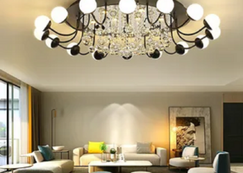 Как установить люстру в гостиную и несколько советов