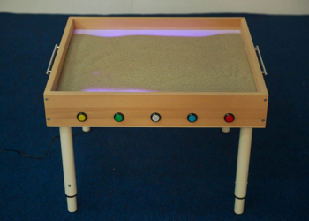 Стол для песочной терапии: описание и его достоинства