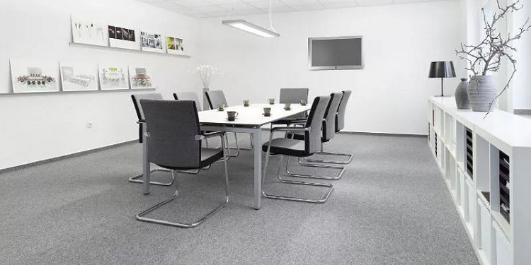 Обустройство офиса ковролином: достоинства и выбор ковролина