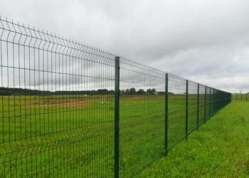 3Д забор из сетки: главные преимущества и правила установки