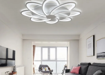 Люстра для натяжных потолков: выбор и установка