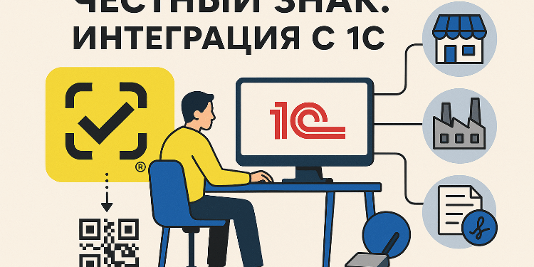 Как подключить честный ЗНАК к 1С и избежать ошибок при передаче данных