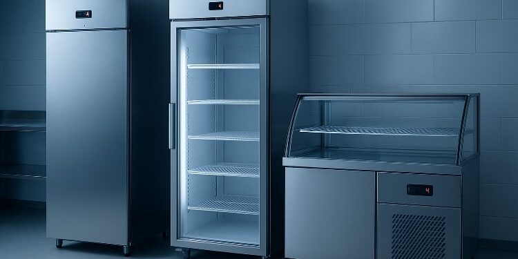 Современное холодильное оборудование для кафе и ресторанов для безопасного хранения продуктов