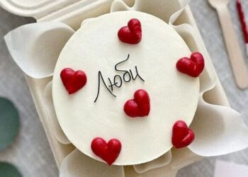 Оформление торта на 14 февраля: идеи декора, надписи и сочетания цветов